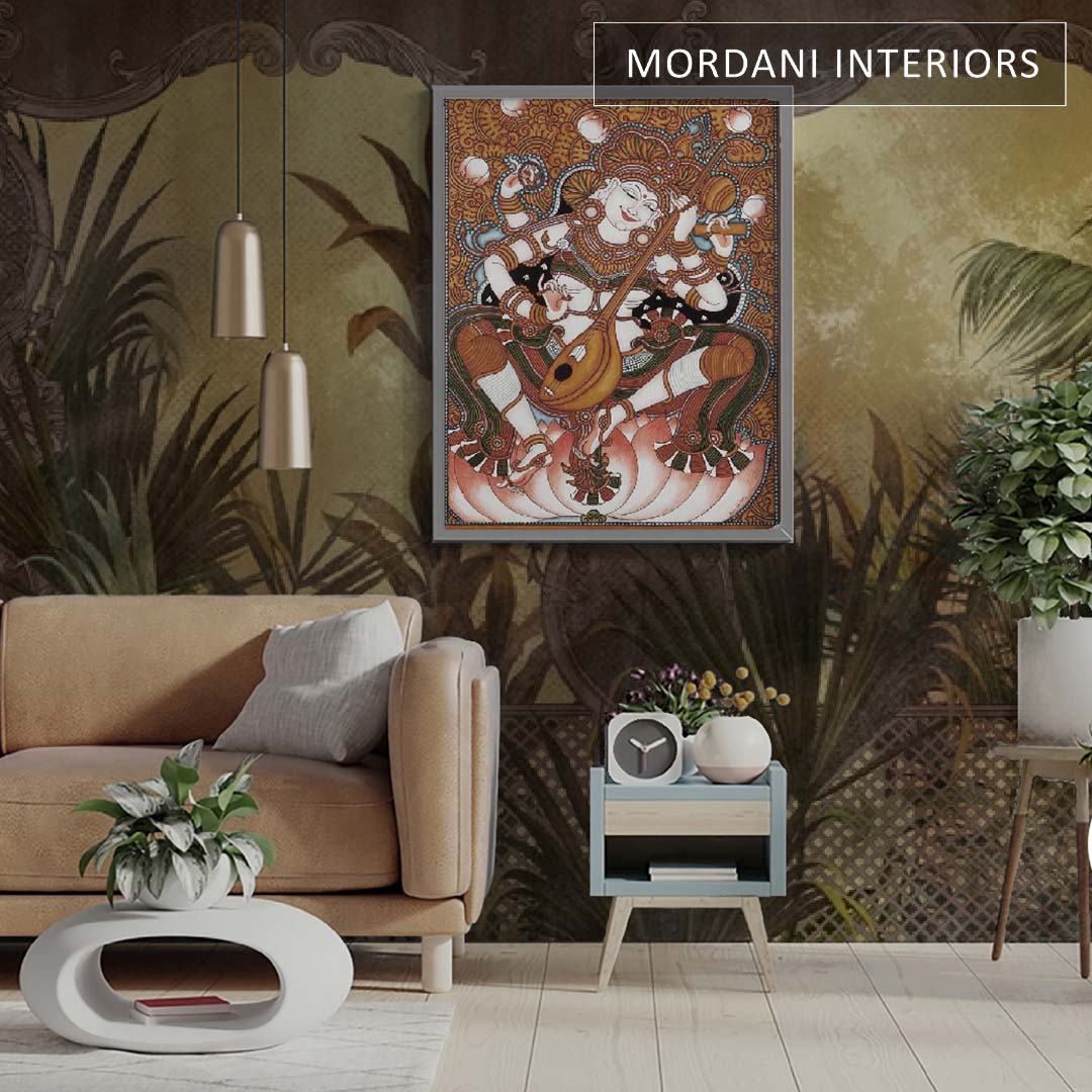 Green Tropical Wall Mural